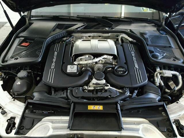 55SWF8HB2FU079502 - 2015 MERCEDES-BENZ C 63 AMG-S BLACK photo 7