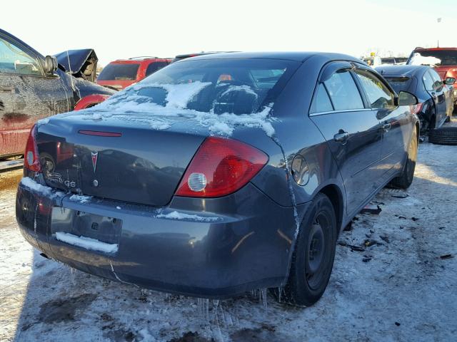 1G2ZF55B164269823 - 2006 PONTIAC G6 SE GRAY photo 4