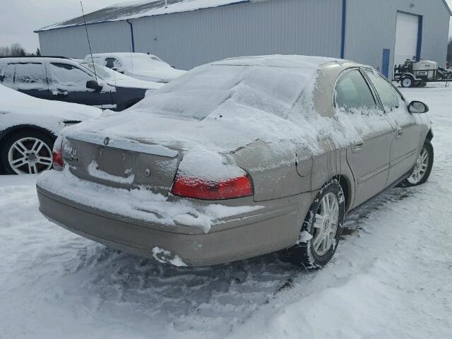 1MEFM55S25A635940 - 2005 MERCURY SABLE LS P BEIGE photo 4