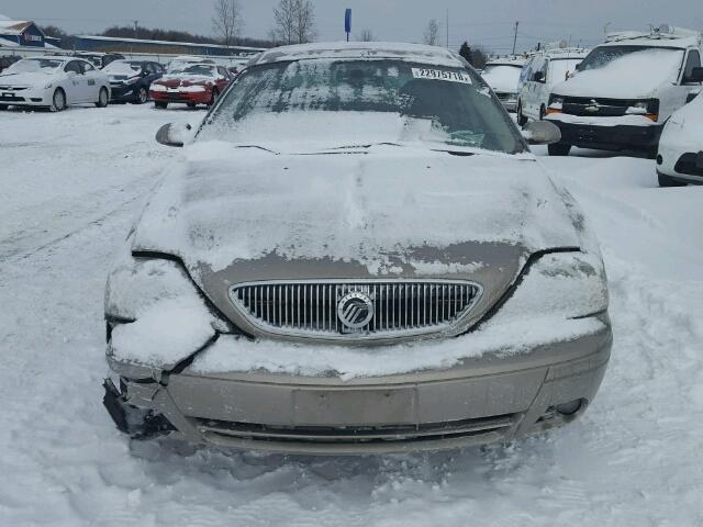 1MEFM55S25A635940 - 2005 MERCURY SABLE LS P BEIGE photo 9