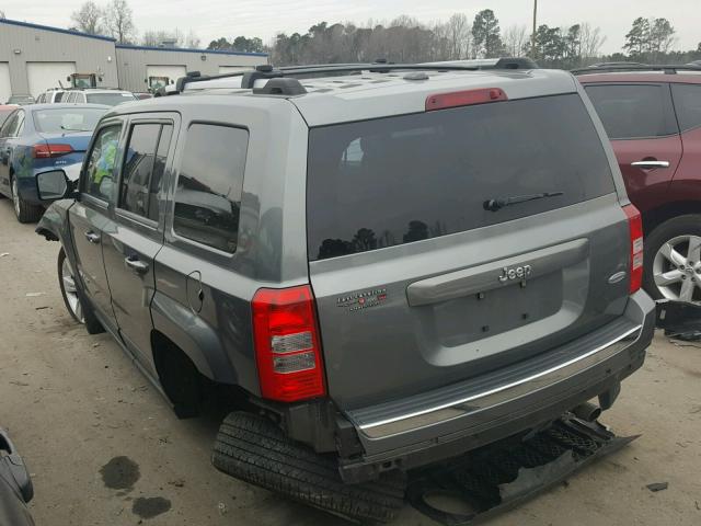 1J4NT4GB8BD224408 - 2011 JEEP PATRIOT LA GRAY photo 3