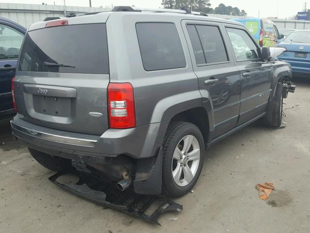 1J4NT4GB8BD224408 - 2011 JEEP PATRIOT LA GRAY photo 4