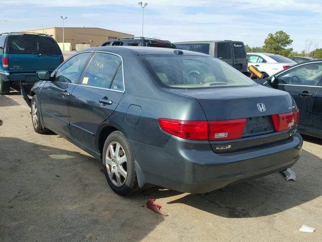 1HGCM66545A050135 - 2005 HONDA ACCORD EX GRAY photo 3