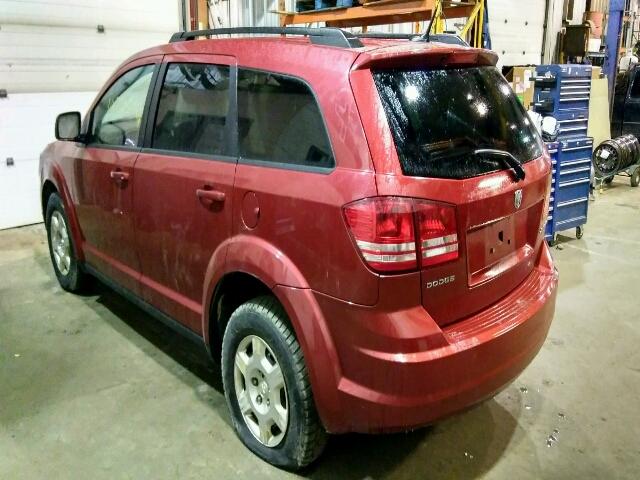 3D4PG4FB6AT255740 - 2010 DODGE JOURNEY SE RED photo 3