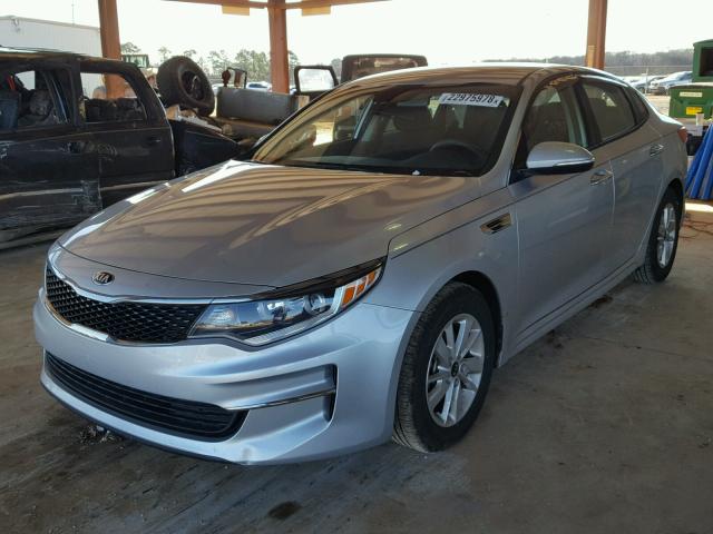 5XXGT4L3XGG085473 - 2016 KIA OPTIMA LX SILVER photo 2