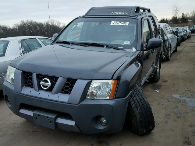 5N1AN08W27C520042 - 2007 NISSAN XTERRA OFF GRAY photo 2