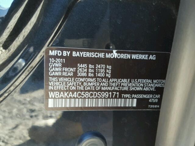 WBAKA4C58CDS99171 - 2012 BMW 740 I BLACK photo 10