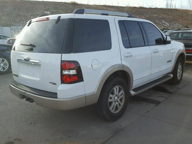 1FMEU74E26UA80827 - 2006 FORD EXPLORER E WHITE photo 4