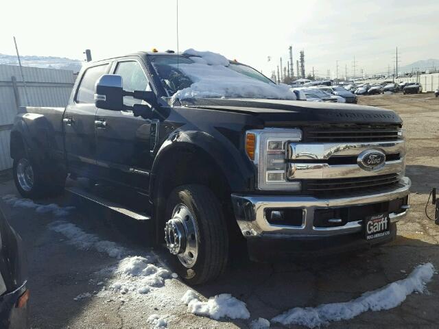 1FT8W4DT0HEB58415 - 2017 FORD F450 SUPER BLACK photo 1