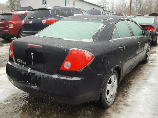 1G2ZF58BX74206006 - 2007 PONTIAC G6 VALUE L BLACK photo 4