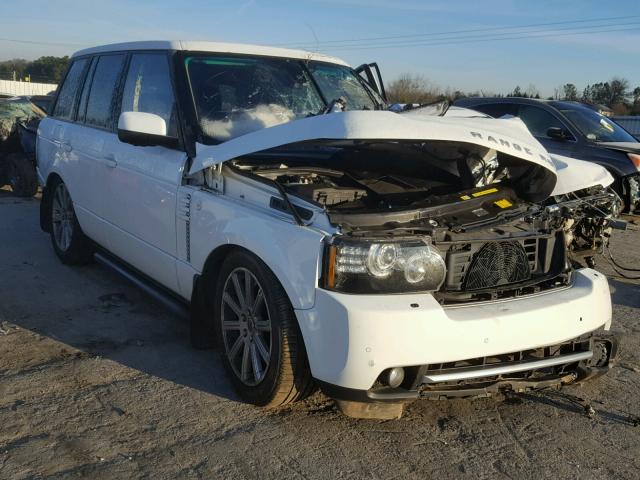 SALMF1E47CA364263 - 2012 LAND ROVER RANGE ROVE WHITE photo 1