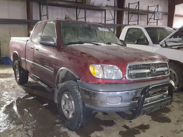 5TBBT4416YS068976 - 2000 TOYOTA TUNDRA ACC RED photo 1