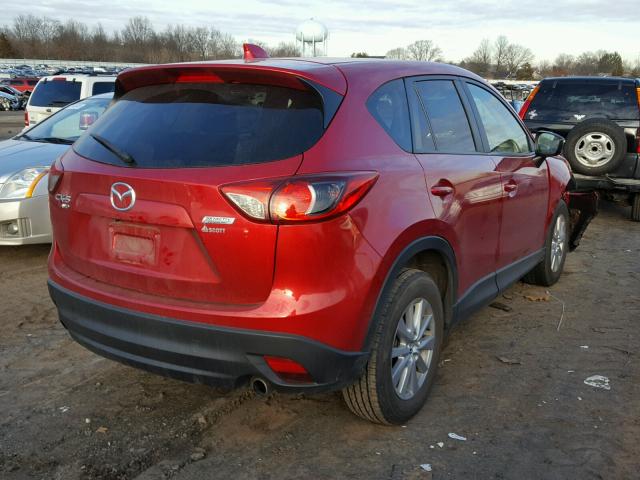 JM3KE4CY0F0493195 - 2015 MAZDA CX-5 TOURI RED photo 4