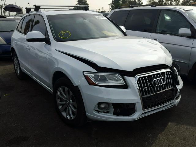 WA1LFAFP3EA105424 - 2014 AUDI Q5 PREMIUM WHITE photo 1