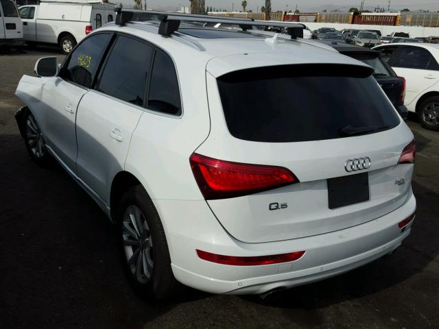 WA1LFAFP3EA105424 - 2014 AUDI Q5 PREMIUM WHITE photo 3