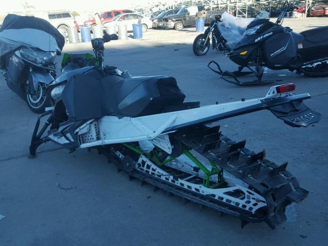 4UF15SNW7FT123129 - 2015 ARCTIC CAT SNOWMOBILE WHITE photo 3