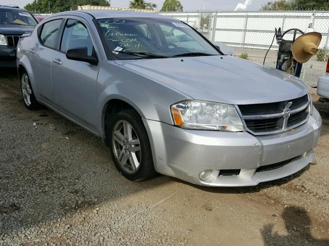 1B3LC56B29N540641 - 2009 DODGE AVENGER SX SILVER photo 1