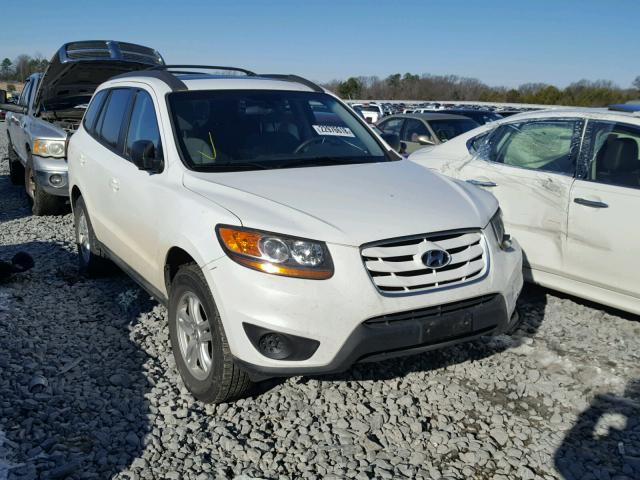 5NMSG3ABXAH351506 - 2010 HYUNDAI SANTA FE G WHITE photo 1