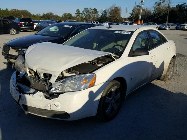 1G2ZH57N984235469 - 2008 PONTIAC G6 GT WHITE photo 2