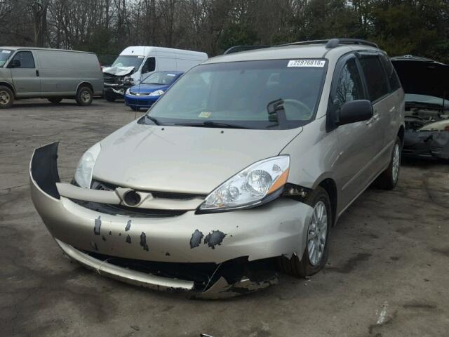 5TDBK23C59S022607 - 2009 TOYOTA SIENNA LE TAN photo 2