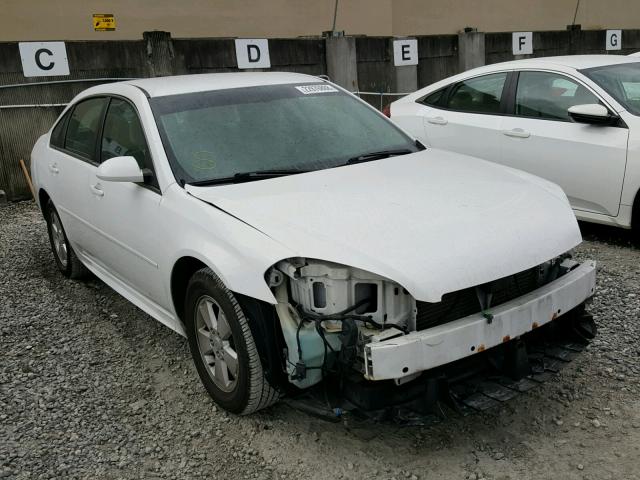 2G1WG5EK6B1113223 - 2011 CHEVROLET IMPALA LT WHITE photo 1