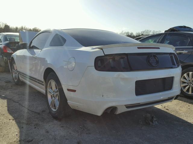1ZVBP8AMXD5238075 - 2013 FORD MUSTANG WHITE photo 3