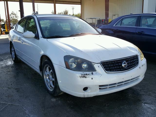 1N4AL11D76N393743 - 2006 NISSAN ALTIMA S WHITE photo 1