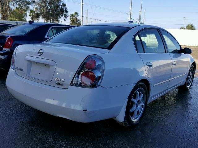 1N4AL11D76N393743 - 2006 NISSAN ALTIMA S WHITE photo 4