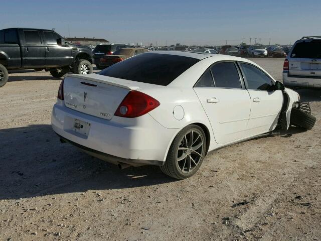 1G2ZM551X64260096 - 2006 PONTIAC G6 GTP WHITE photo 4