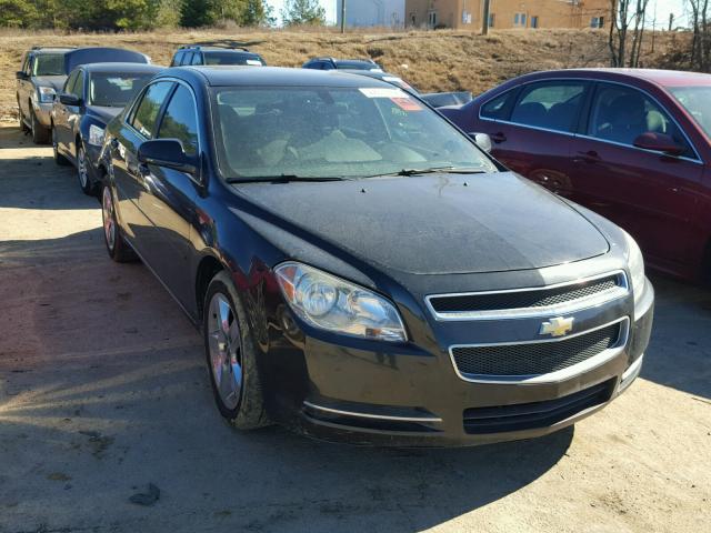 1G1ZC5E00AF201098 - 2010 CHEVROLET MALIBU 1LT BLACK photo 1