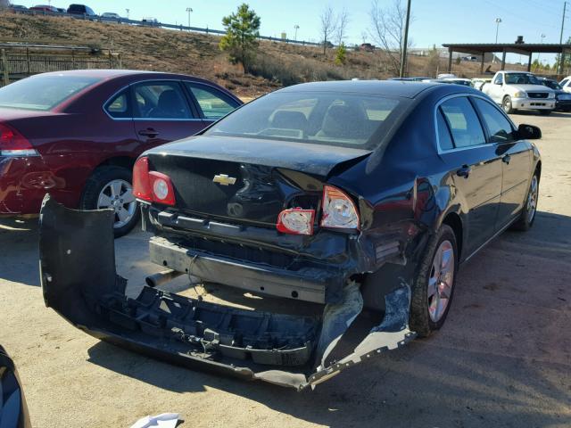 1G1ZC5E00AF201098 - 2010 CHEVROLET MALIBU 1LT 黑色 照片 4