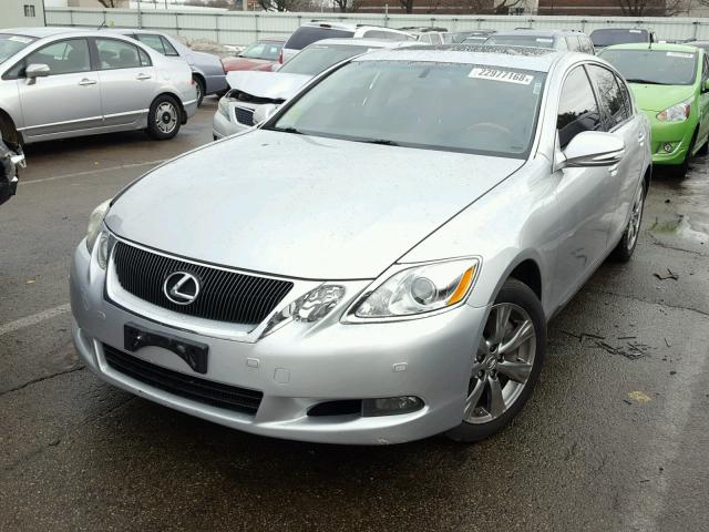 JTHCE96S580016975 - 2008 LEXUS GS 350 SILVER photo 2