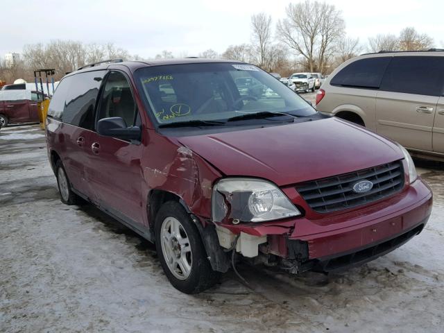 2FMZA57625BA62674 - 2005 FORD FREESTAR S RED photo 1