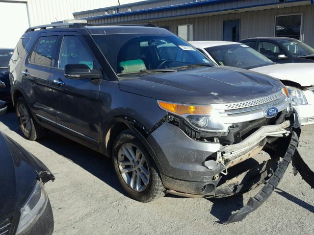 1FMHK8D86CGA14746 - 2012 FORD EXPLORER X GRAY photo 1