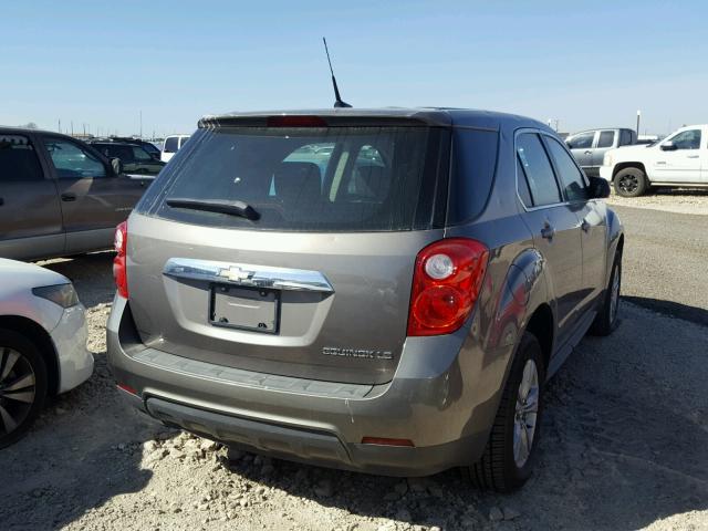 2CNALBEW6A6372533 - 2010 CHEVROLET EQUINOX LS GOLD photo 4