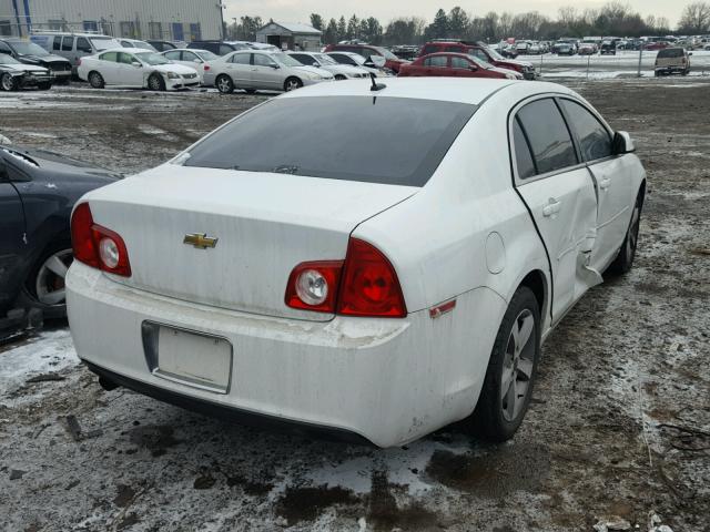 1G1ZF57599F137784 - 2009 CHEVROLET MALIBU HYB WHITE photo 4