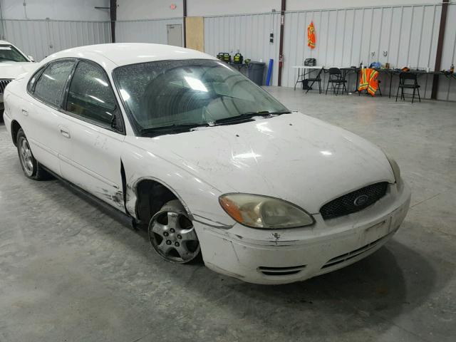 1FAFP53U07A122448 - 2007 FORD TAURUS SE WHITE photo 1