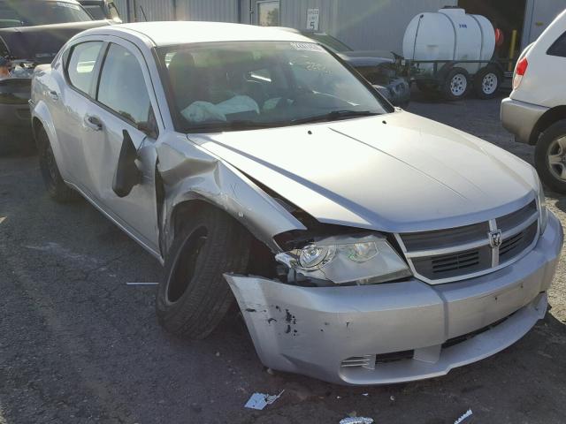 1B3CC4FB2AN132896 - 2010 DODGE AVENGER SX GRAY photo 1