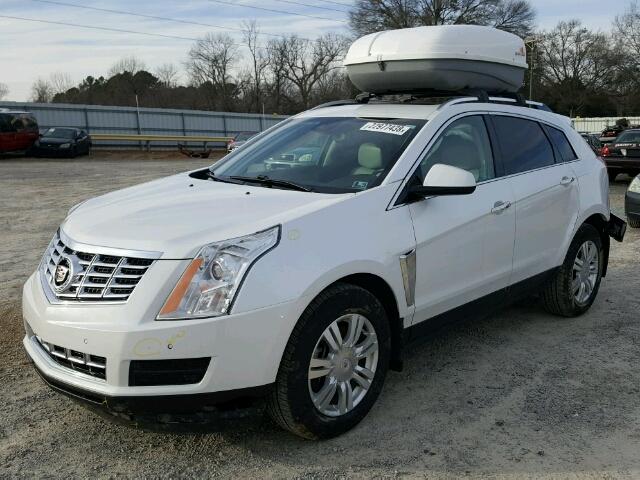 3GYFNGE32DS654210 - 2013 CADILLAC SRX LUXURY WHITE photo 2