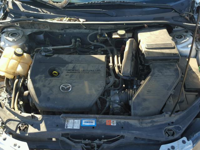 JM1BK323681849969 - 2008 MAZDA 3 S SILVER photo 7