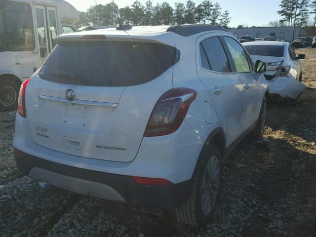 KL4CJASB5HB014842 - 2017 BUICK ENCORE PRE WHITE photo 4