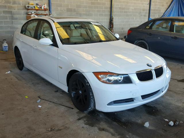 WBAVA375X7NL10978 - 2007 BMW 328 I WHITE photo 1