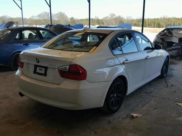 WBAVA375X7NL10978 - 2007 BMW 328 I WHITE photo 4