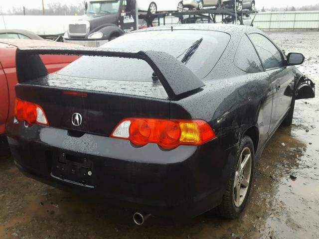 JH4DC54893C016804 - 2003 ACURA RSX BLACK photo 4