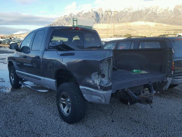 1D7HU18N73J573592 - 2003 DODGE RAM 1500 S GRAY photo 3