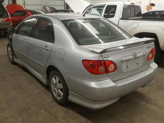 1NXBR32E36Z620895 - 2006 TOYOTA COROLLA CE SILVER photo 3