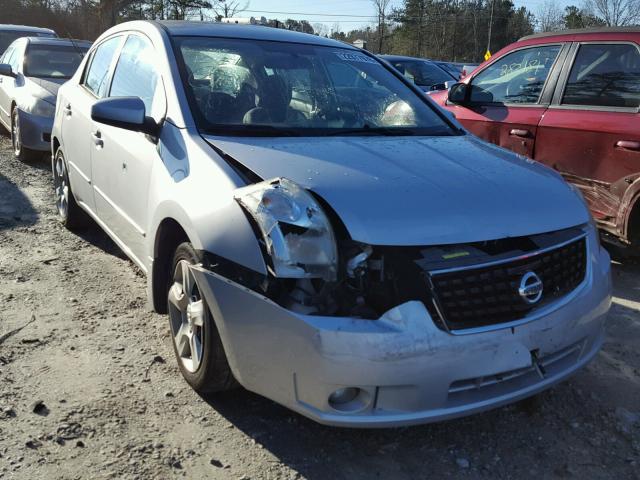 3N1AB61E68L609039 - 2008 NISSAN SENTRA 2.0 SILVER photo 1