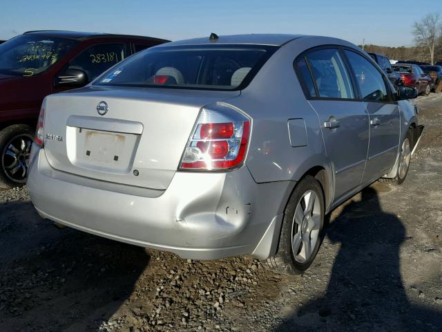 3N1AB61E68L609039 - 2008 NISSAN SENTRA 2.0 SILVER photo 4