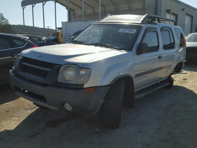 5N1ED28Y32C583113 - 2002 NISSAN XTERRA XE SILVER photo 2