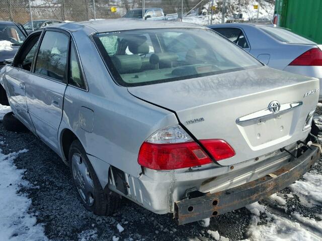 4T1BF28B63U276474 - 2003 TOYOTA AVALON XL SILVER photo 3